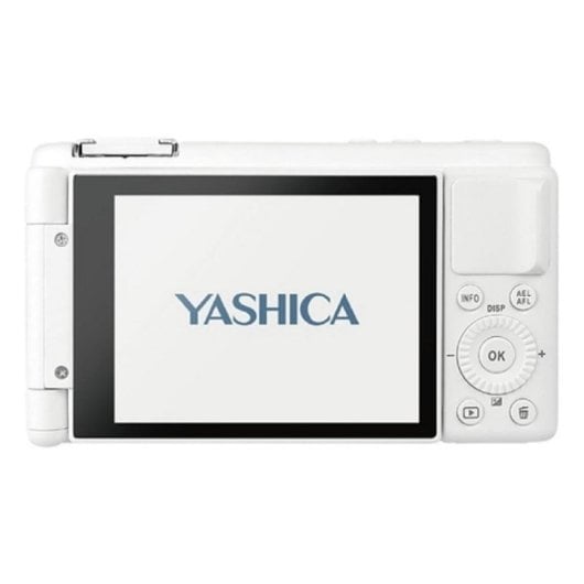 Cámara Digital Compacta Yashica City 100 72 MP 3x Zoom Óptico Sensor CMOS WiFi Blanco Plata