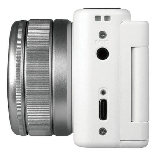 Cámara Digital Compacta Yashica City 100 72 MP 3x Zoom Óptico Sensor CMOS WiFi Blanco Plata