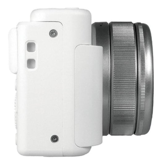 Cámara Digital Compacta Yashica City 100 72 MP 3x Zoom Óptico Sensor CMOS WiFi Blanco Plata