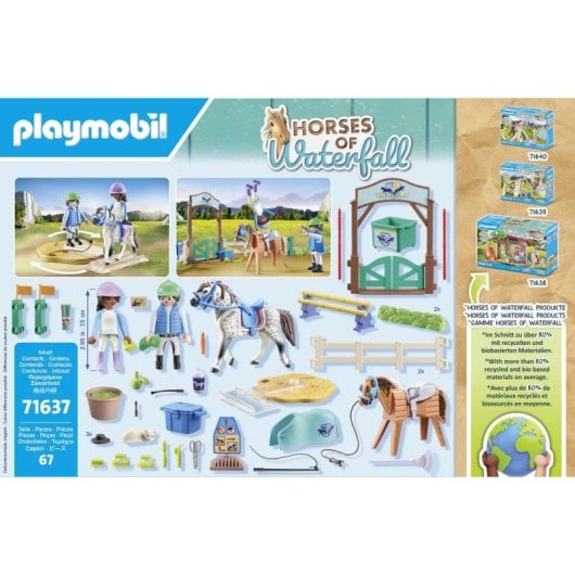 Playmobil 71637 Multicolor Kunststoff Tier ab 3 Jahren Montageanleitung CE