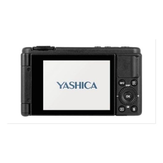 Cámara Digital Compacta Yashica City 100 72 MP 3x Zoom Óptico Sensor CMOS WiFi Negro