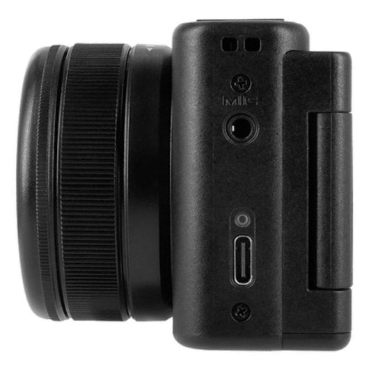 Cámara Digital Compacta Yashica City 100 72 MP 3x Zoom Óptico Sensor CMOS WiFi Negro