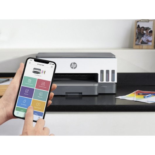 HP Smart Tank 7008 AIO Inkjet Color Multifunções WiFi Duplex LCD