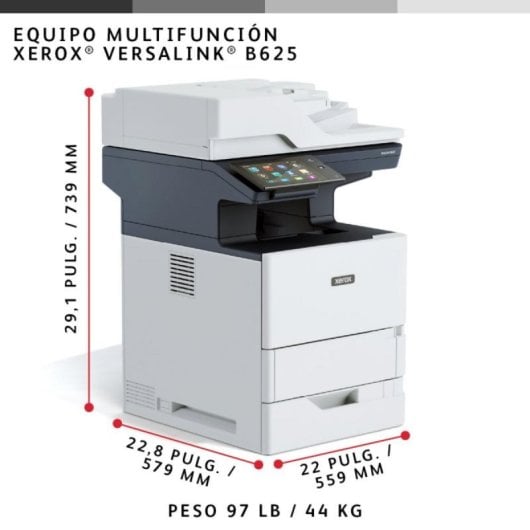Multifunzione Xerox Laser Mono VersaLink B625 NFC Ethernet Duplex 65ppm