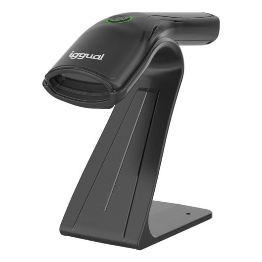 Lector de codes-barres portable iggual L2DUSB-B-AX 1D 2D CMOS IP52 USB Noir
