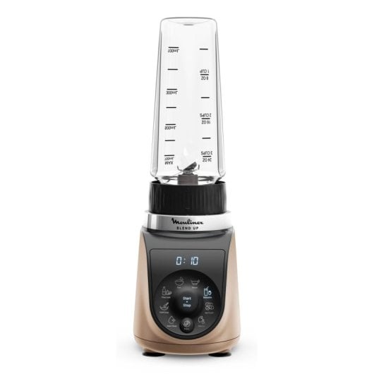 Batidora de vaso Moulinex Blend Up LM190AF0 0,85 L 1000 W 8 Velocidades Powelix Oro Negro LCD