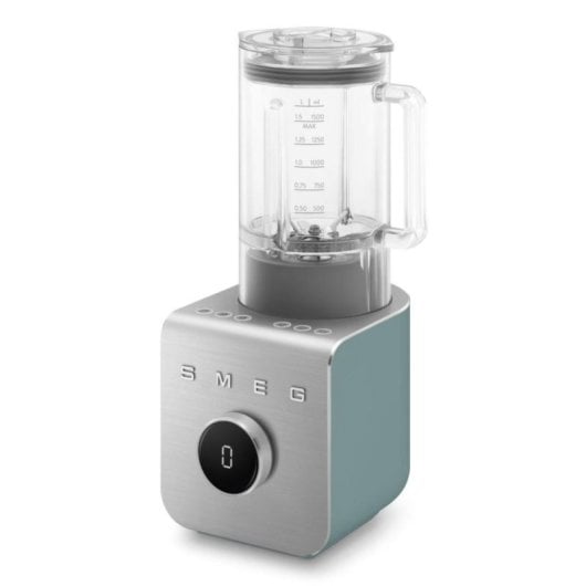 Batidora SMEG BLC02EGMEU 1,5 L 1400 W Aluminio Verde Emerald Green Pantalla LCD Pulse Autoclean
