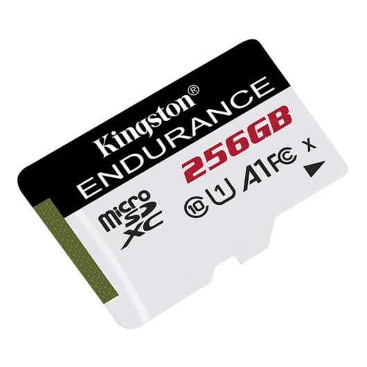 MicroSD Kingston SDCE/256GB 256GB UHS-I U1 Classe 10 A1 Resistente IPX7 Nero Bianco