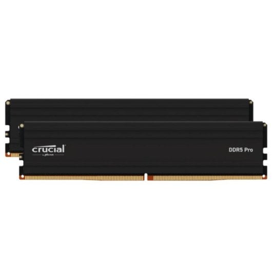 Memoria RAM Crucial Pro CP2K16G60C48U5 32GB 2x16GB DDR5 6000MHz CL48 Intel XMP AMD EXPO Dissipatore