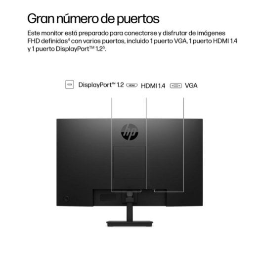 Monitor HP Serie 3 Pro 322ph 21.5" FullHD 100Hz IPS Altavoces Tiempo de Respuesta 5 ms