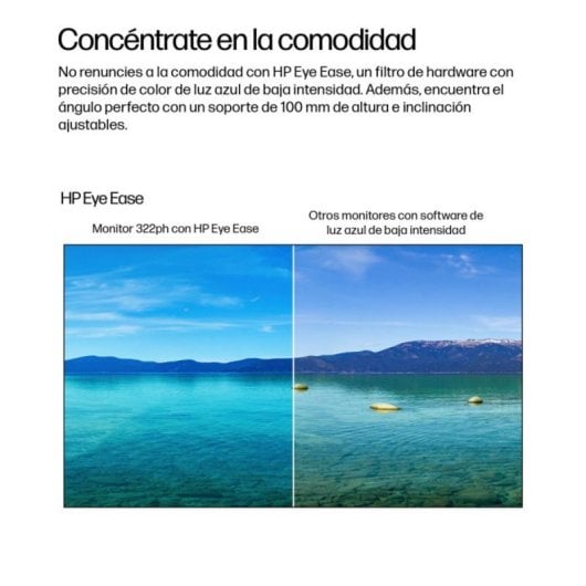 Monitor HP Serie 3 Pro 322ph 21.5" FullHD 100Hz IPS Altavoces Tiempo de Respuesta 5 ms
