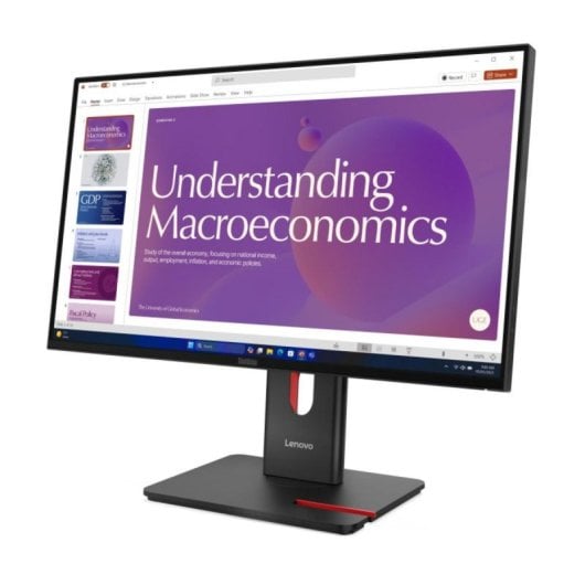 Monitor Lenovo ThinkVision T24D-40 23.8" FullHD 120Hz IPS Altifalantes USB-C Ergonomia