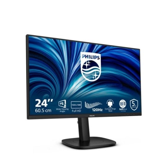 Monitor Philips 24B2N3200J 23.8" FullHD 120Hz IPS Altura Ajustable Flicker Free USB HDMI DP