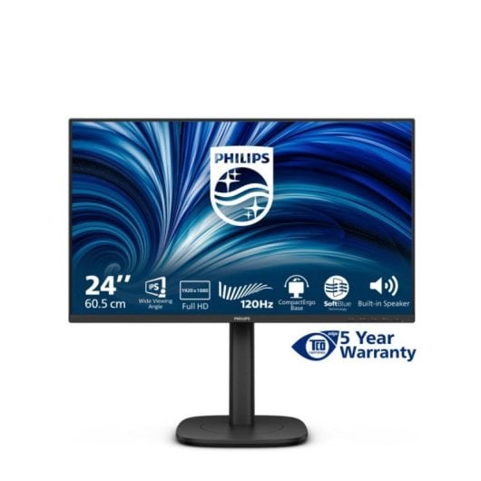 Monitor Philips 24B2N3200J 23.8" FullHD 120Hz IPS Altura Ajustable Flicker Free USB HDMI DP