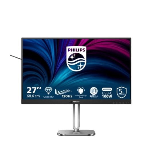 Monitor Philips 27B2U4601/00 27" Quad HD 120Hz IPS USB-C Altavoces 4 ms