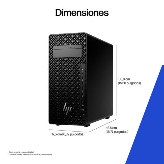 PC Sobremesa HP Z2 Tower G1i Intel Core Ultra 9 285K 64GB 1TB SSD Windows 11 Pro