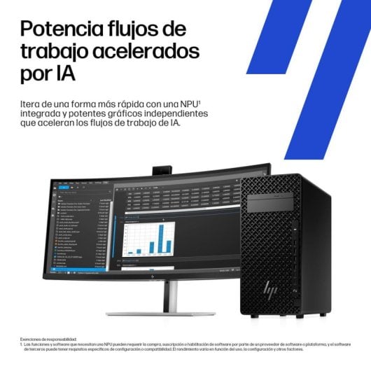 PC Sobremesa HP Z2 Tower G1i Intel Core Ultra 9 285K 64GB 1TB SSD Windows 11 Pro