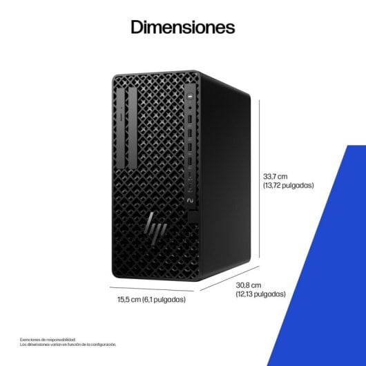 PC Sobremesa HP Z1 Tower G1i Intel Core Ultra 9 285 32GB 1TB SSD RTX 5060 Ti Windows 11 Pro