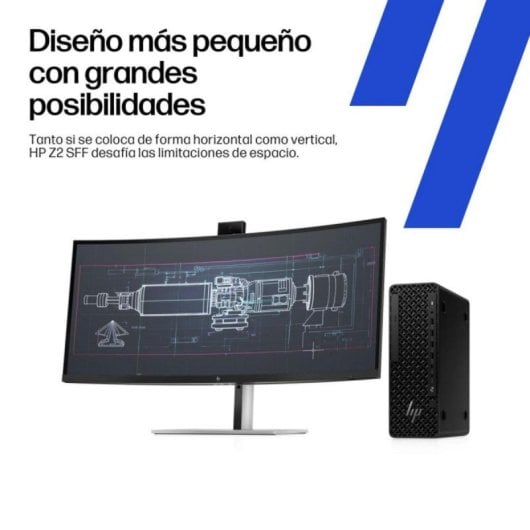 PC Sobremesa HP Z2 SFF G1i Intel Core Ultra 7 265 32GB 1TB SSD NVIDIA RTX A400 Windows 11 Pro
