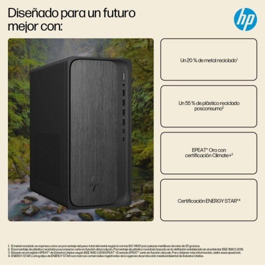 PC Sobremesa HP OmniDesk M02-0025ns AMD Ryzen 5 8500G 16GB 1TB SSD Windows 11 Home