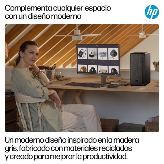 PC Sobremesa HP OmniDesk M02-0025ns AMD Ryzen 5 8500G 16GB 1TB SSD Windows 11 Home