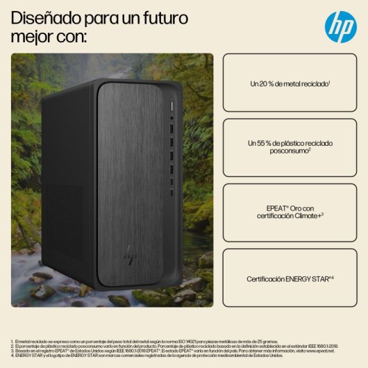 PC Sobremesa HP OmniDesk M02-0025ns AMD Ryzen 5 8500G 16GB 1TB SSD Windows 11 Home