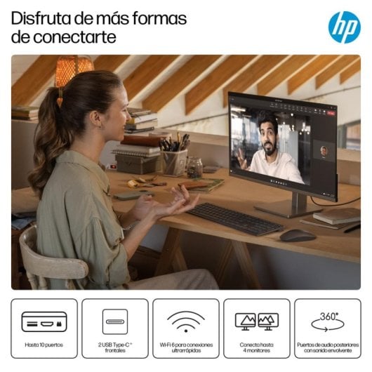 PC Sobremesa HP OmniDesk M02-0025ns AMD Ryzen 5 8500G 16GB 1TB SSD Windows 11 Home