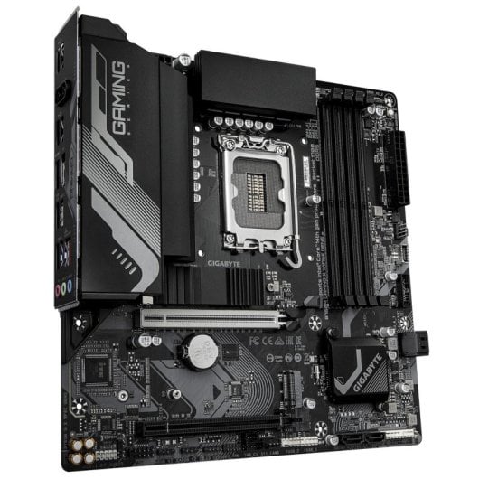 Placa Base Gigabyte B760M Gaming X Intel B760 LGA 1700 DDR5 micro ATX WiFi 6E 2.5GbE PCIe 5.0 M.2 RAID