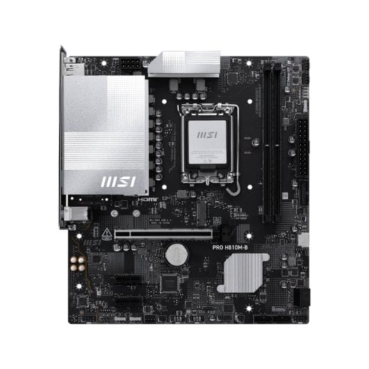 Placa Base MSI PRO H810M-B Intel H810 LGA1851 DDR5 micro ATX 2.5GbE M.2 SATA III