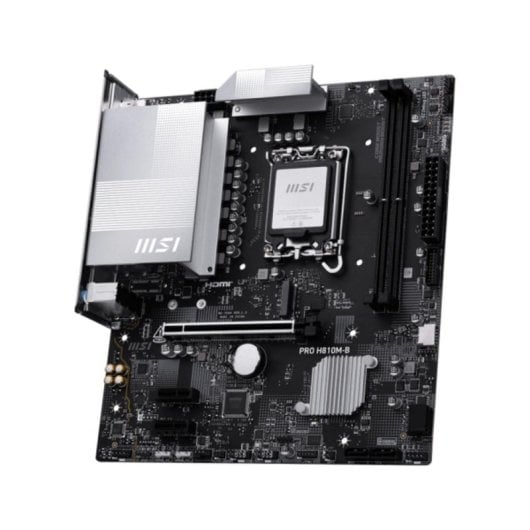 Placa Base MSI PRO H810M-B Intel H810 LGA1851 DDR5 micro ATX 2.5GbE M.2 SATA III
