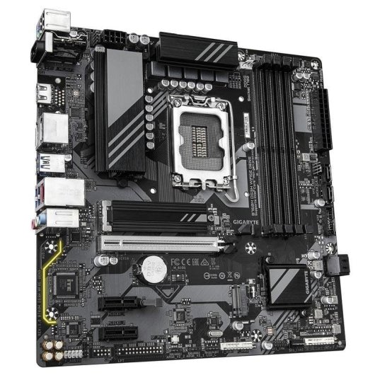 Carte mère Gigabyte B760M DS3H Intel B760 LGA1700 DDR5 Micro-ATX WiFi 6E 2.5GbE M.2 RAID
