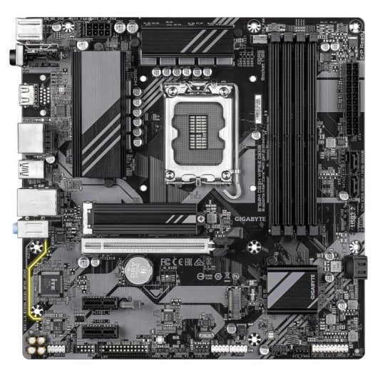 Placa Base Gigabyte B760M DS3H Intel B760 LGA 1700 DDR5 Micro-ATX WiFi 6E 2.5GbE M.2 RAID