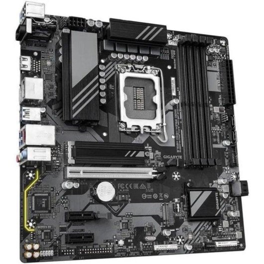 Carte mère Gigabyte B760M DS3H Intel B760 LGA1700 DDR5 Micro-ATX WiFi 6E 2.5GbE M.2 RAID
