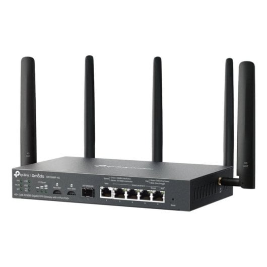 Router TP-Link ER706WP-4G 4G Dual SIM WiFi AC 300 Mbit/s 5xLAN PoE MU-MIMO Antenas Externas