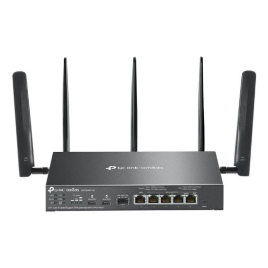 Router TP-Link ER706WP-4G 4G Dual SIM WiFi AC 300 Mbit/s 5xLAN PoE MU-MIMO Antenas Externas