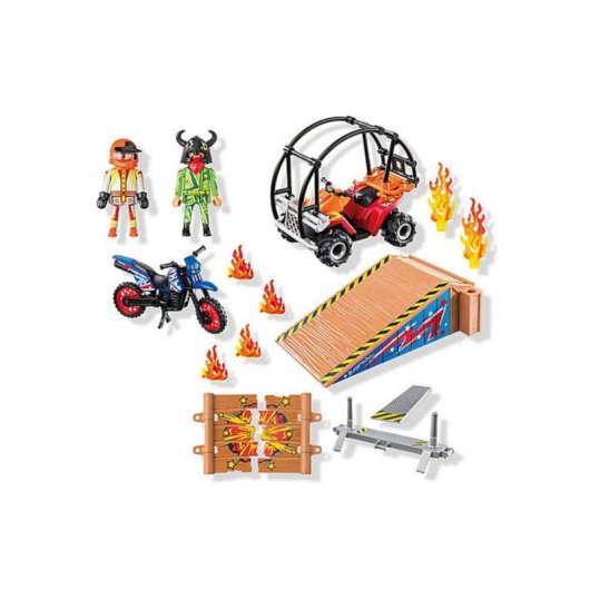 Set Playmobil Action 71808 Multicolor 44 piezas Figuras vehículo Juego Aventura