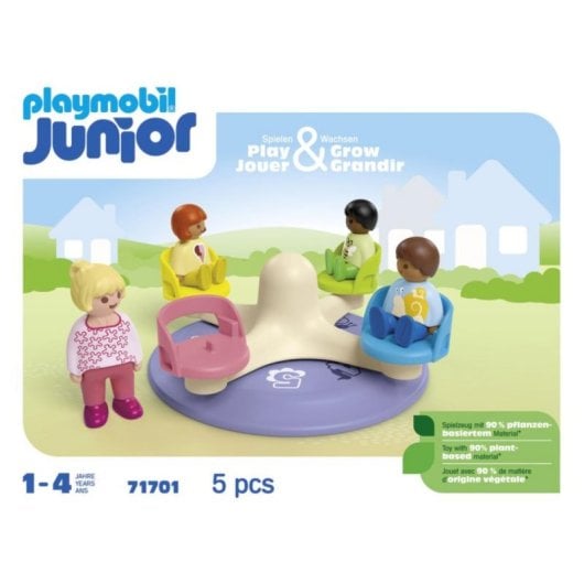 Parque infantil Playmobil 71701 multicolor plastico montaje facil certificado CE