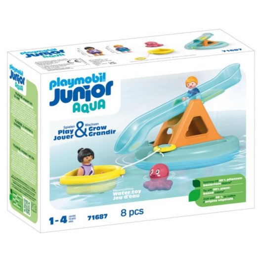 Set Playmobil 71687 Wasser-Spielset Multicolor Kunststoff 8-teilig montagefähig CE Malta