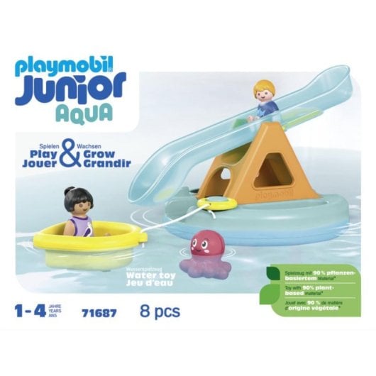Set Playmobil 71687 Wasser-Spielset Multicolor Kunststoff 8-teilig montagefähig CE Malta