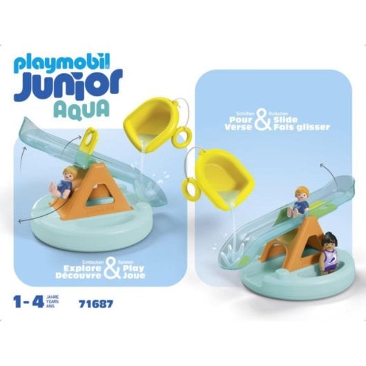 Set Playmobil 71687 Wasser-Spielset Multicolor Kunststoff 8-teilig montagefähig CE Malta