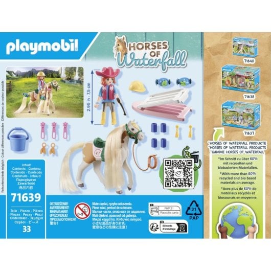 Playmobil 71639 Animal multicolor plastico para ninos 3 a 4 años montaje incluido