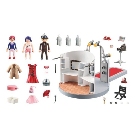 Einkaufs-Set Playmobil Other 71335 Multicolor Kunststoff 17-teilig Figuren ab 1 Jahr