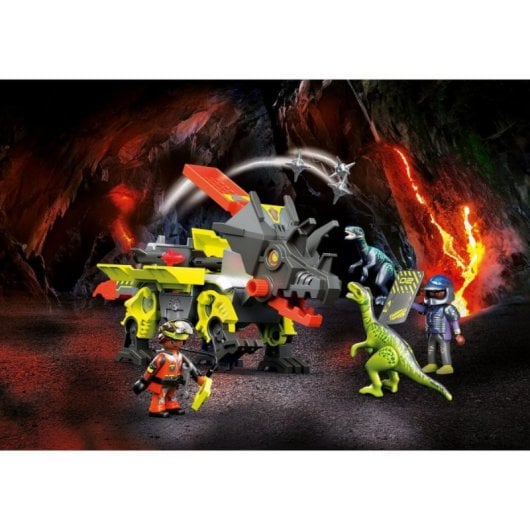 Pack Playmobil Dino Rise 70928 Multicolor 49 piezas 4 figuras Velociraptor Aventura