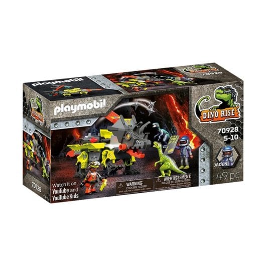 Pack Playmobil Dino Rise 70928 Multicolor 49 piezas 4 figuras Velociraptor Aventura