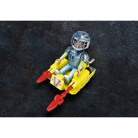 Playmobil 70930 Figura Milow con armadura y minecruiser multicolor 23 piezas acción aventura