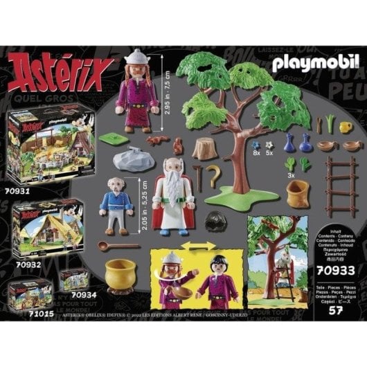 Playmobil Asterix Set de Acao/Aventura 70933 316 pecas