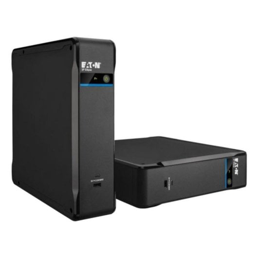 Sai Eaton 1300 VA Batería 12 V 7 Ah 8 Salidas AC Torre Protección Sobrecargas