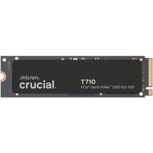 Disco Duro Crucial 2TB SSD M.2 PCIe 5.0 14500MB/s T710 NVMe Gaming