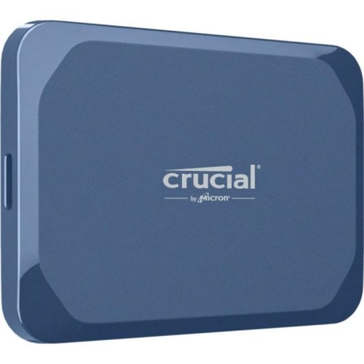 Disco Duro Crucial 4TB SSD 2100 MB/s X10 Extern Blau USB 3.2 Gen 2x2 IP65