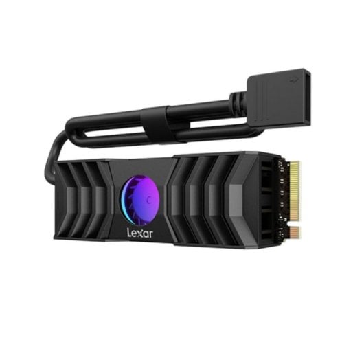 Disco Duro Lexar 2TB M.2 NVMe PCIe 5.0 12000MB/s LNM1090002T-RNANG Retroiluminado